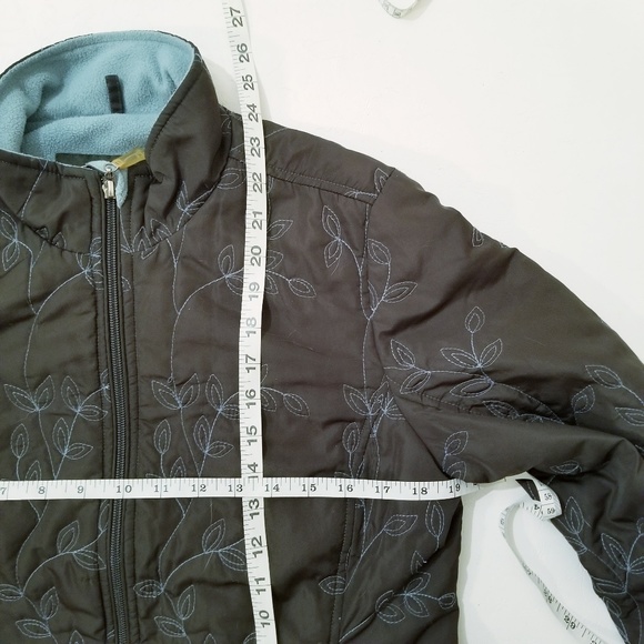 Eddie Bauer Fleece Lined Embroidered Jacket C5 - Picture 5 of 7